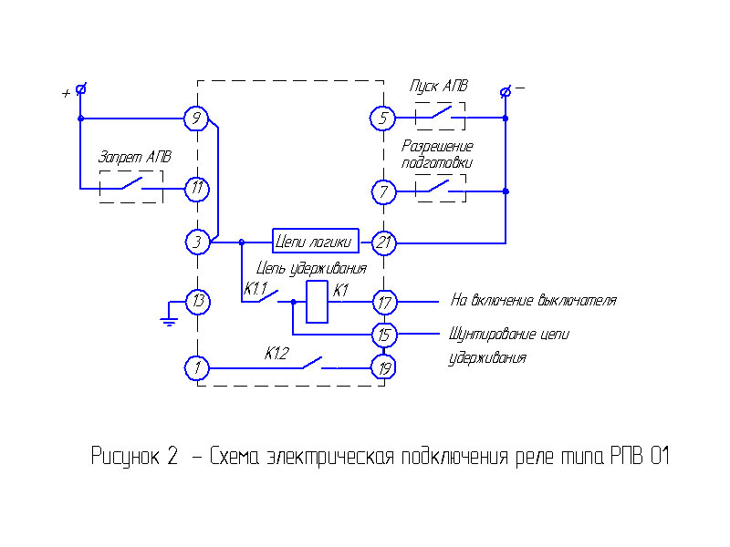 Схема подключения апв