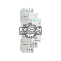 Реле времени многофункциональное, 2 перекидных контакта 8А